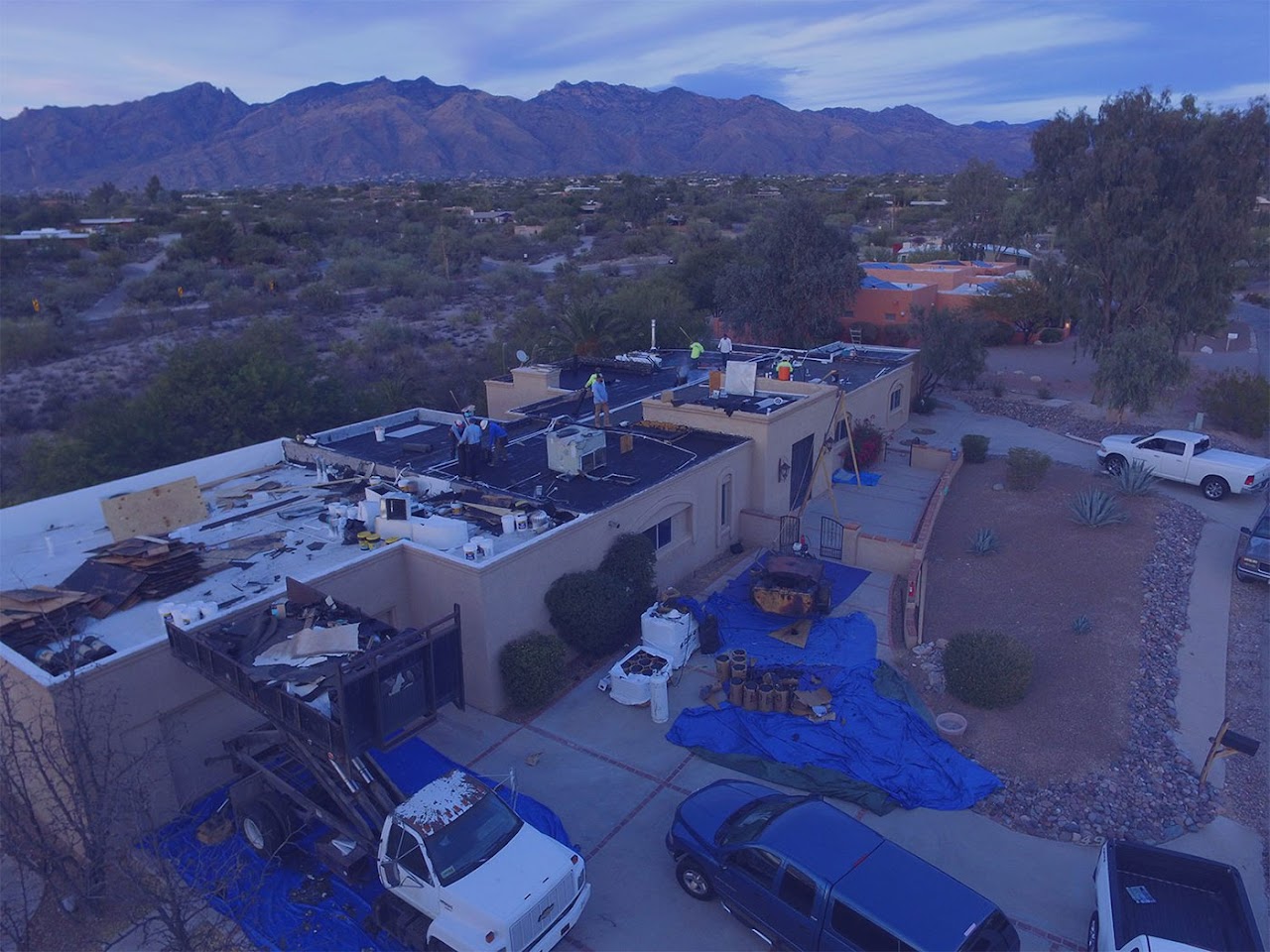 Blue Mountain Roofing project